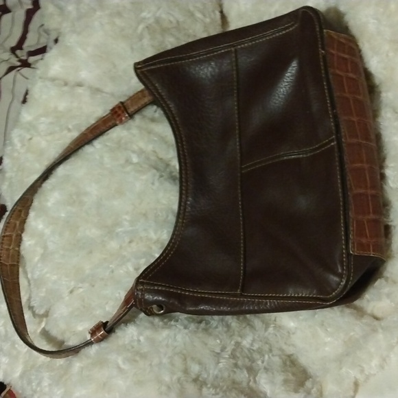 Vintage Liz Claiborne brown purse & wallet - Picture 2 of 13